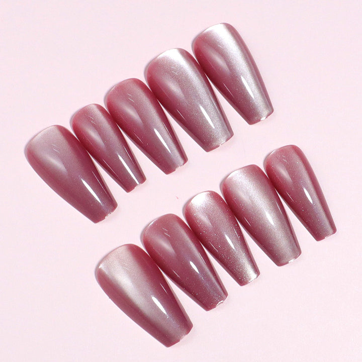 Premium Glänzende Press-On Nagelspitzen Set Karnz