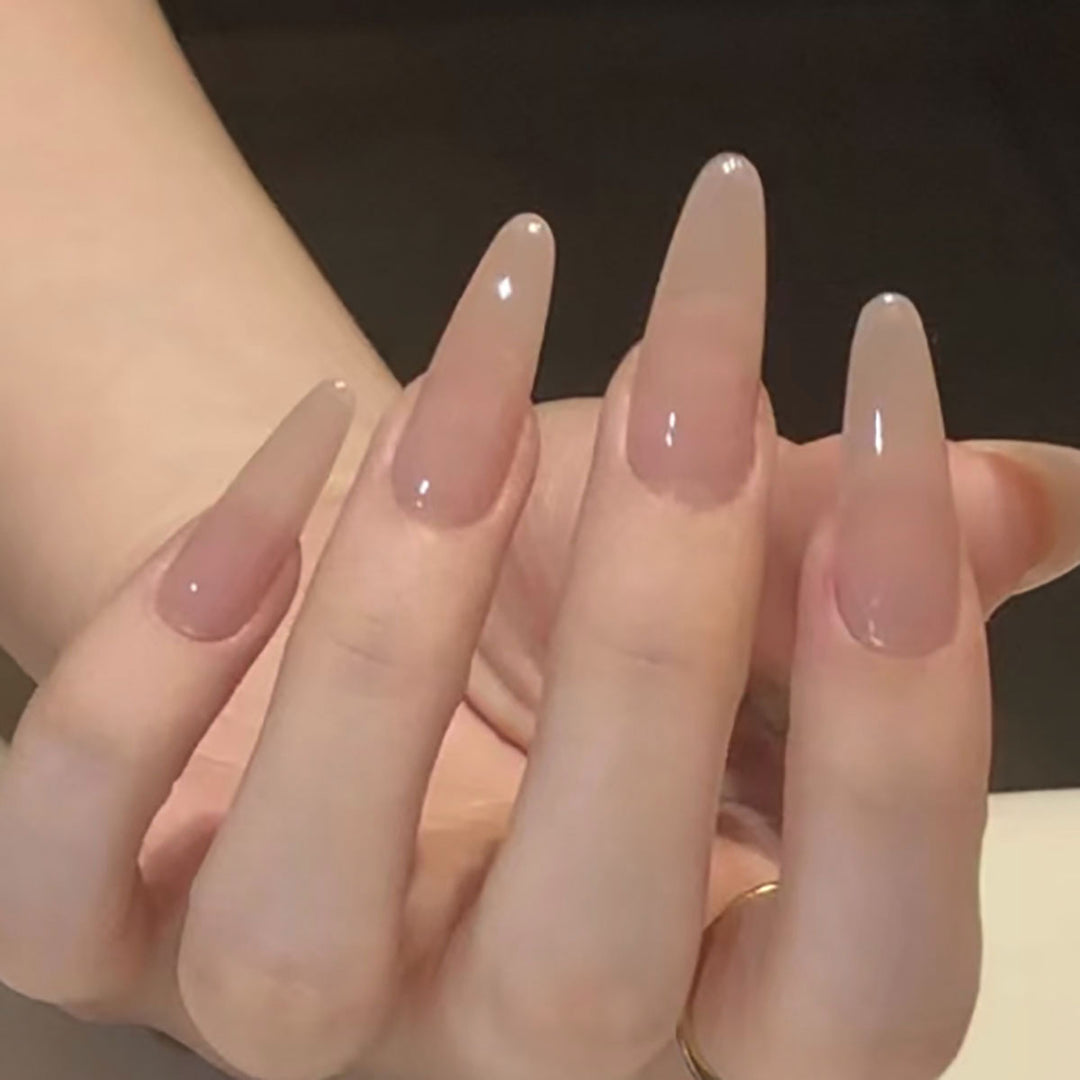 Elegante Stiletto Druck-Nägel  1791110592