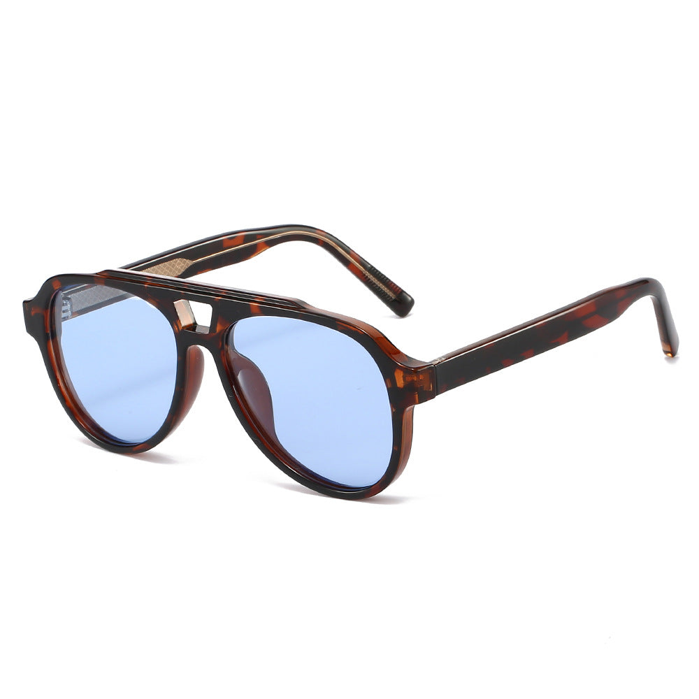 Damen Vintage Sonnenbrille mit hochwertigem UV-Schutz und modischem Schildpatt-Muster Karnz