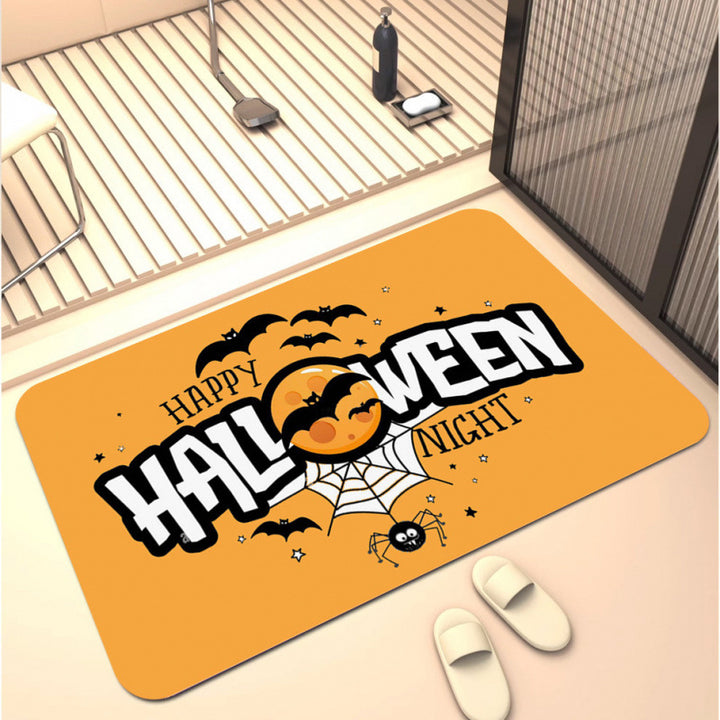 Halloween-Themen Dekorativer Badezimmerteppich