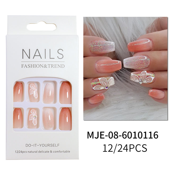 DIY Elegante Press-On Nägel Set Karnz