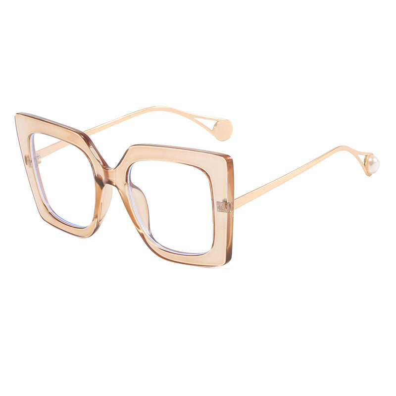Damen Trendige große Sonnenbrille Karnz
