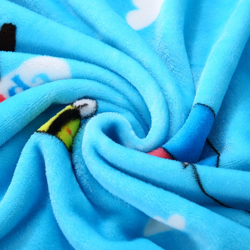 Kinder Cartoon Charakter Fleece Decke Karnz