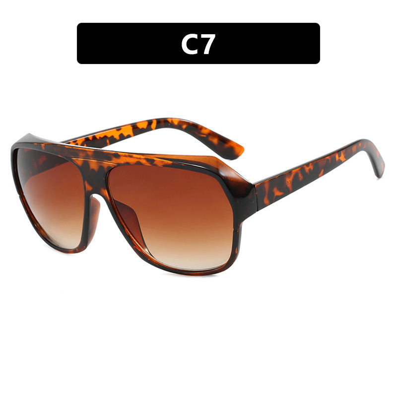 Damen modische Oversized-Sonnenbrille mit sportlichem Design Karnz