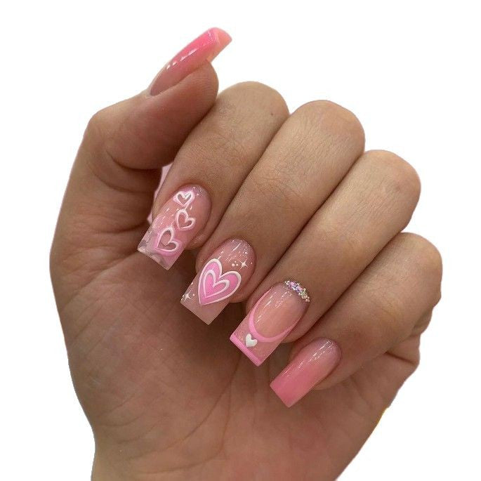 Dekorative Gel-Nagelkunstverlängerungen Karnz