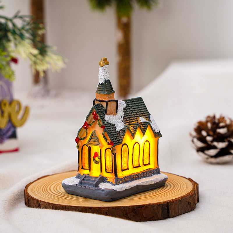 Dekorative Weihnachtsbeleuchtungshaus Karnz