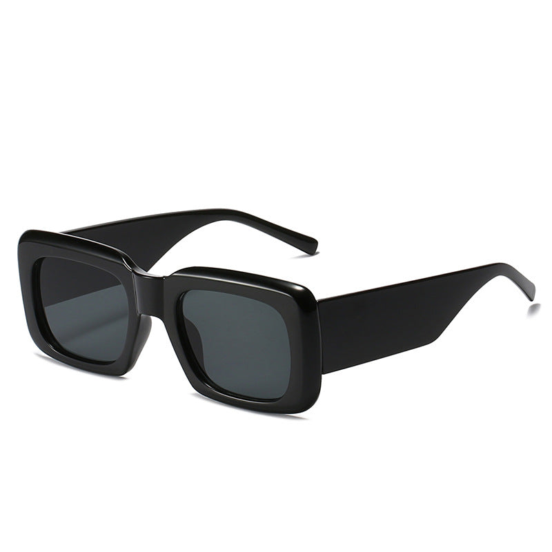 Damen quadratische Modetrends Sonnenbrille Karnz