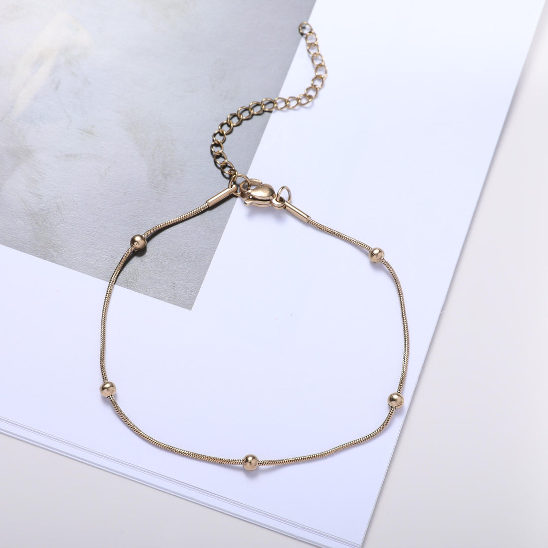 Verstellbares Perlenkette Armband Karnz