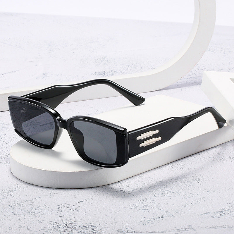 Modische Weitbeinige Sonnenbrille Karnz