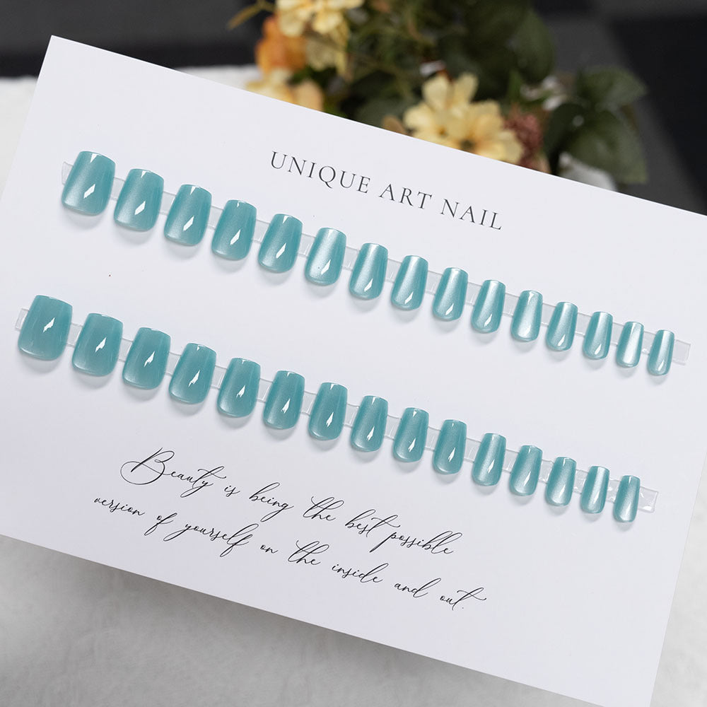 Glänzendes Acryl Press-On Nagel Set