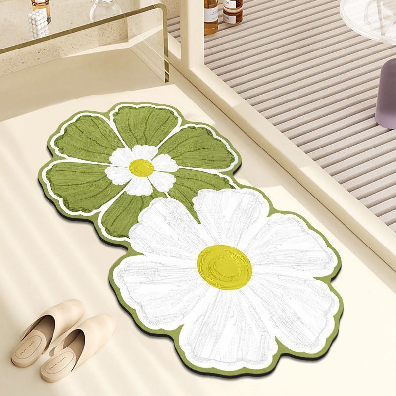 Blumenförmige Bereichsmatte