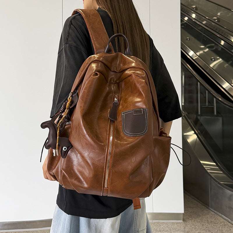 Eleganter Leder-Rucksack Karnz