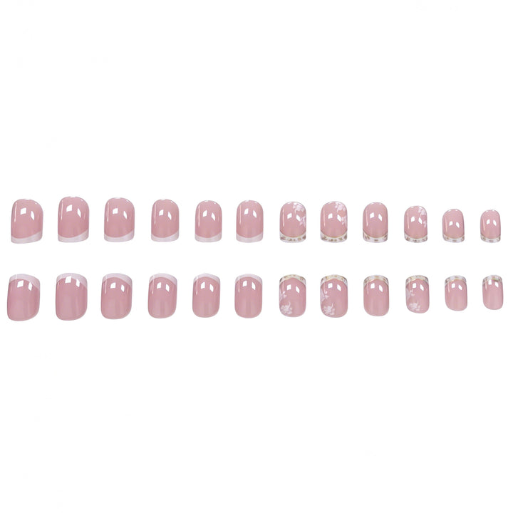 Elegante florale Acryl-Nagelverstärkungen Karnz 1789915777