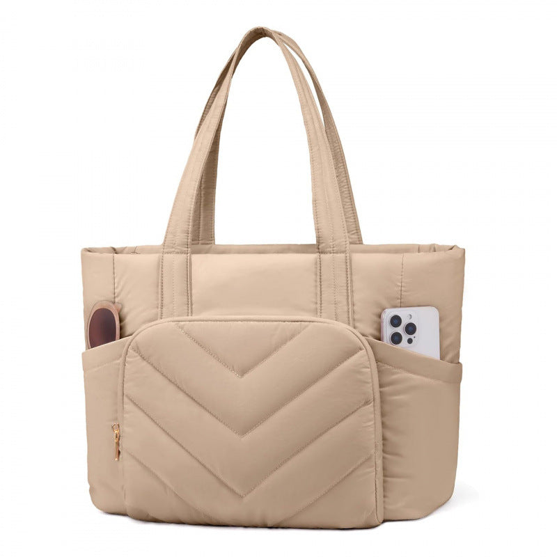 Multifunktionale Tragtasche mit Gepolstertem Innenraum und Vielen Fächern Karnz