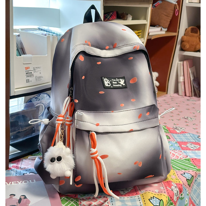 Stilvolle gepunktete Rucksack Karnz