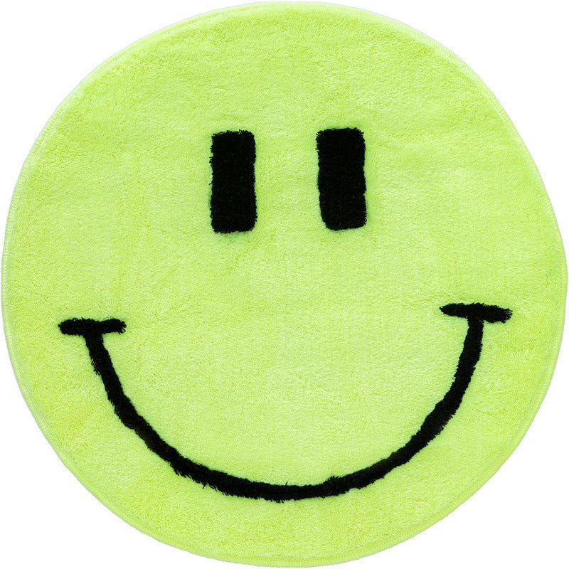 Smile Face Dekorative Badematte