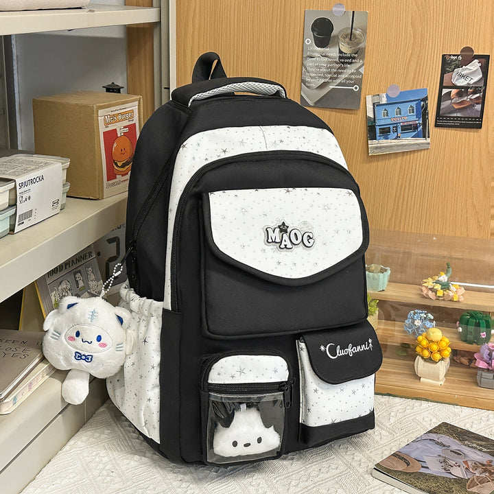 Dekorativer Plüsch Charakter Rucksack Karnz