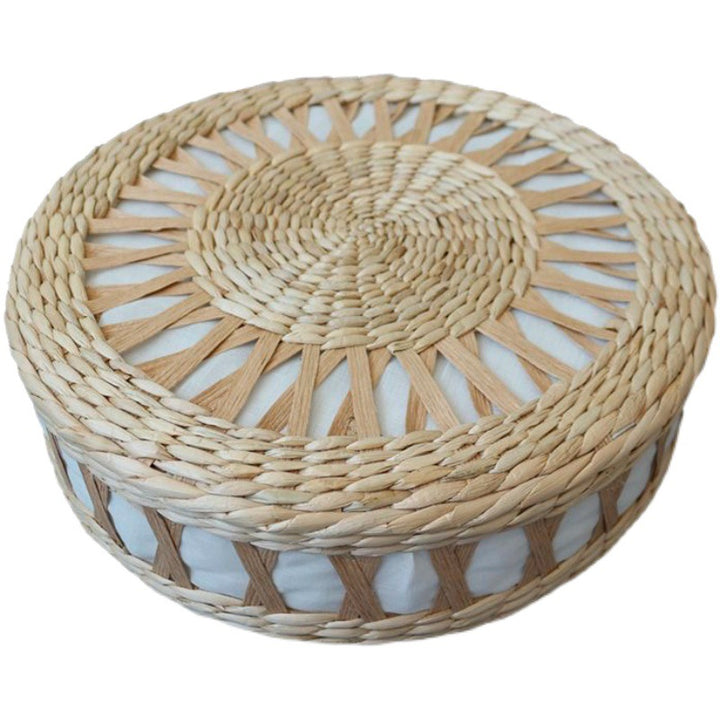 Handgefertigter Pouf Im Boho-Stil Karnz