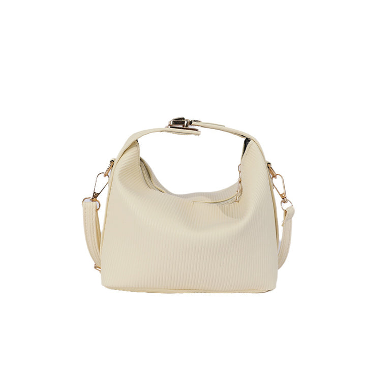 WoTextured Rippte Handtasche Karnz
