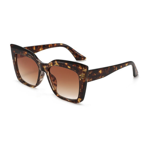 Modische Oversize Quadratische Sonnenbrille