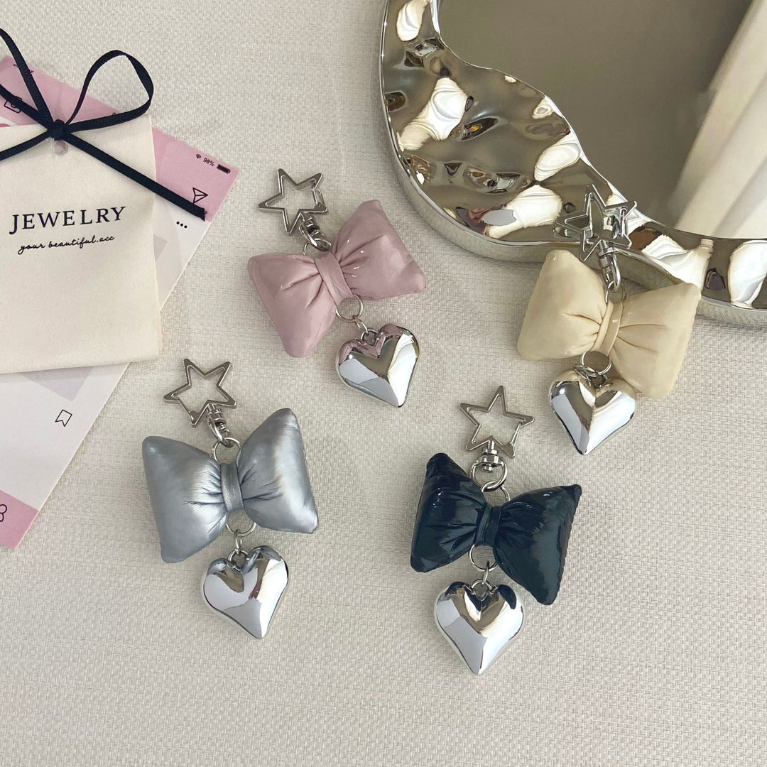 Bow-förmiger Charm Schlüsselanhänger Karnz