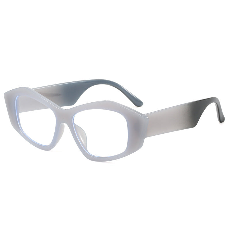 Damen Modische Augenbrille mit auffälliger Rahmenform Karnz