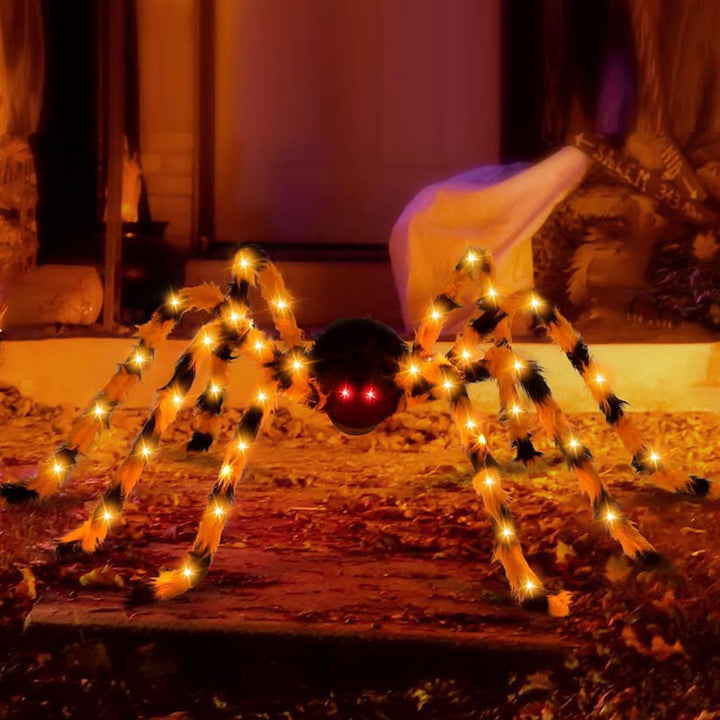 Dekorative LED-Spinne mit Licht-Effekten