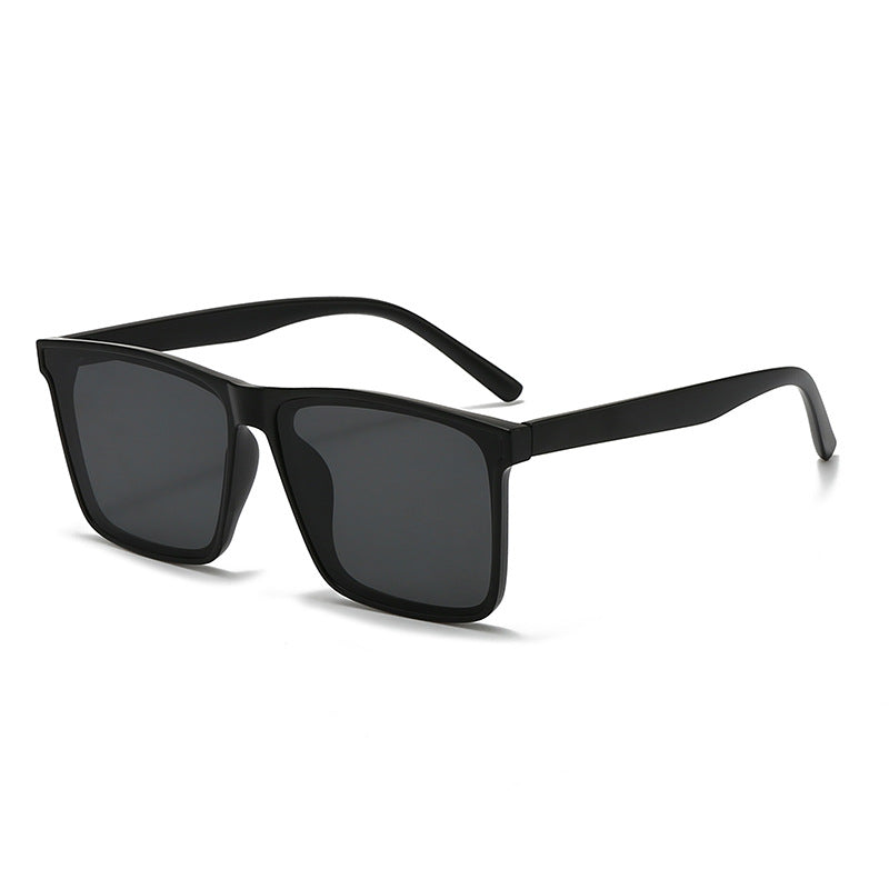 Damen moderne Sonnenbrille mit breitem Rahmen Karnz