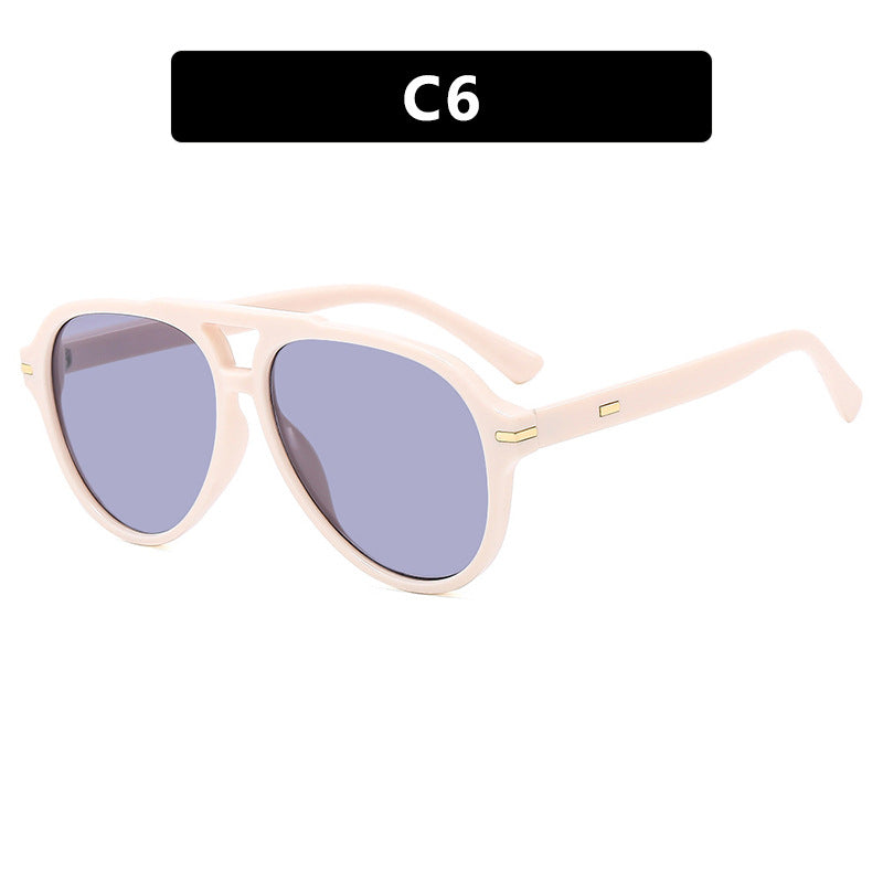 Damen stilvolle Sonnenbrille mit markantem Design Karnz