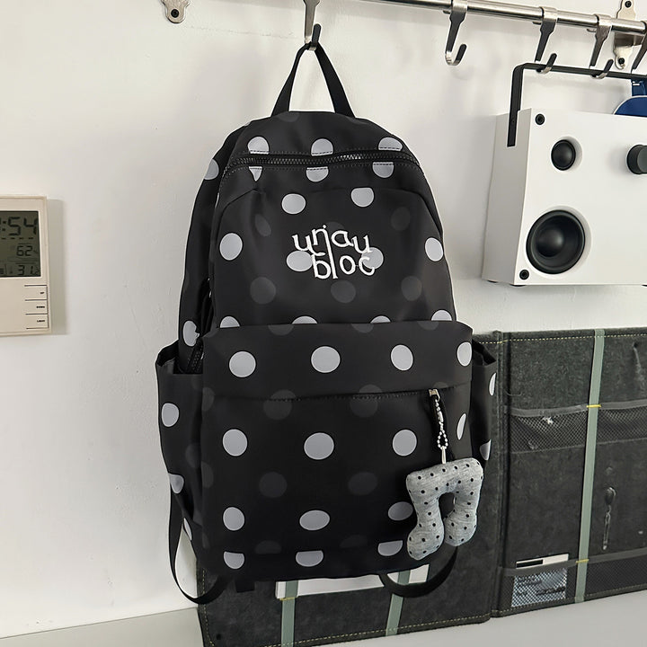 Polka-Dots-Musterer Casual Rucksack Karnz