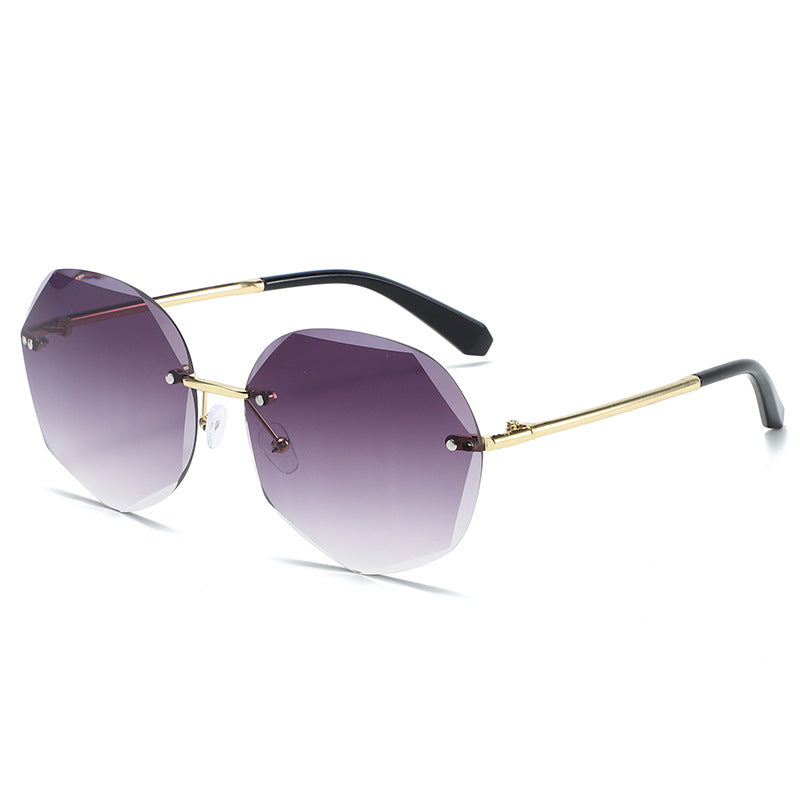 Oversized geometrische Mode-Sonnenbrille