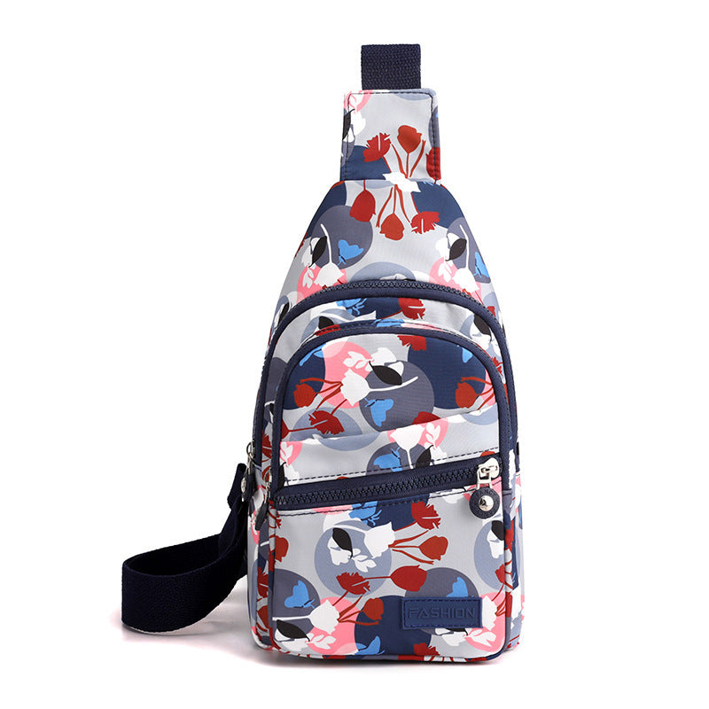 Floral Design Sling Tasche