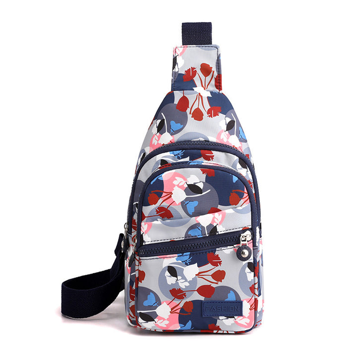 Floral Design Sling Tasche
