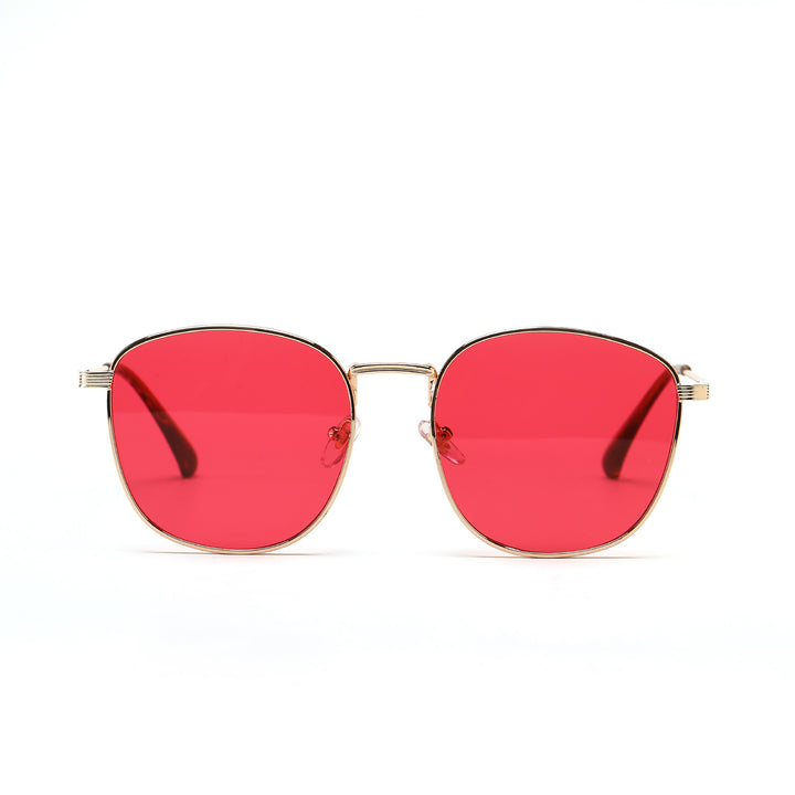 Damen modische Hexagon Sonnenbrille mit luxuriösem Metallrahmen Karnz