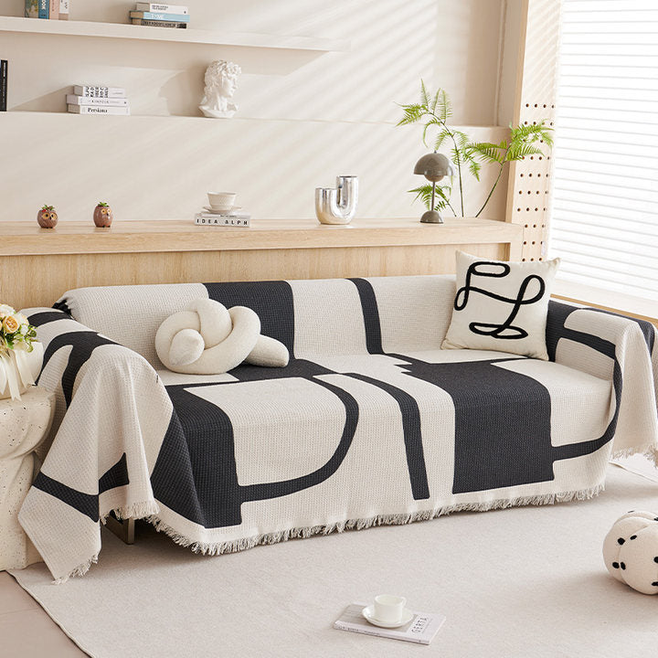Modern Abstrakt Sofa Werfen Decke