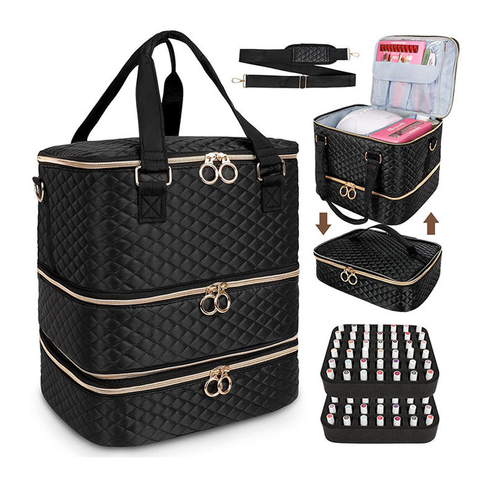 Kosmetik-Organizer-Tasche mit Mehrstufigem Design Karnz