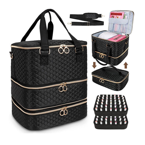 Kosmetik-Organizer-Tasche mit Mehrstufigem Design Karnz