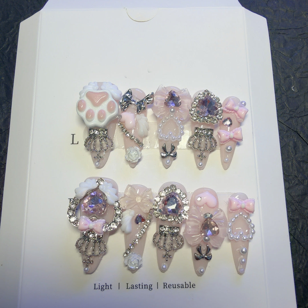 Dekorative Strass Haarklammern Set