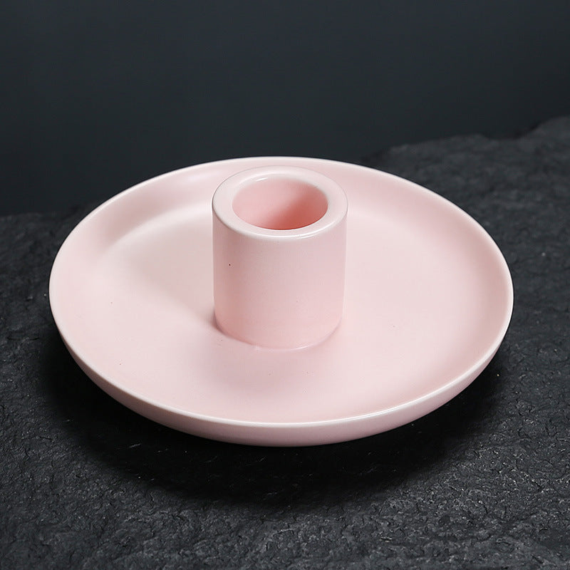 Minimalistischer Keramischer Räucherstäbchenhalter