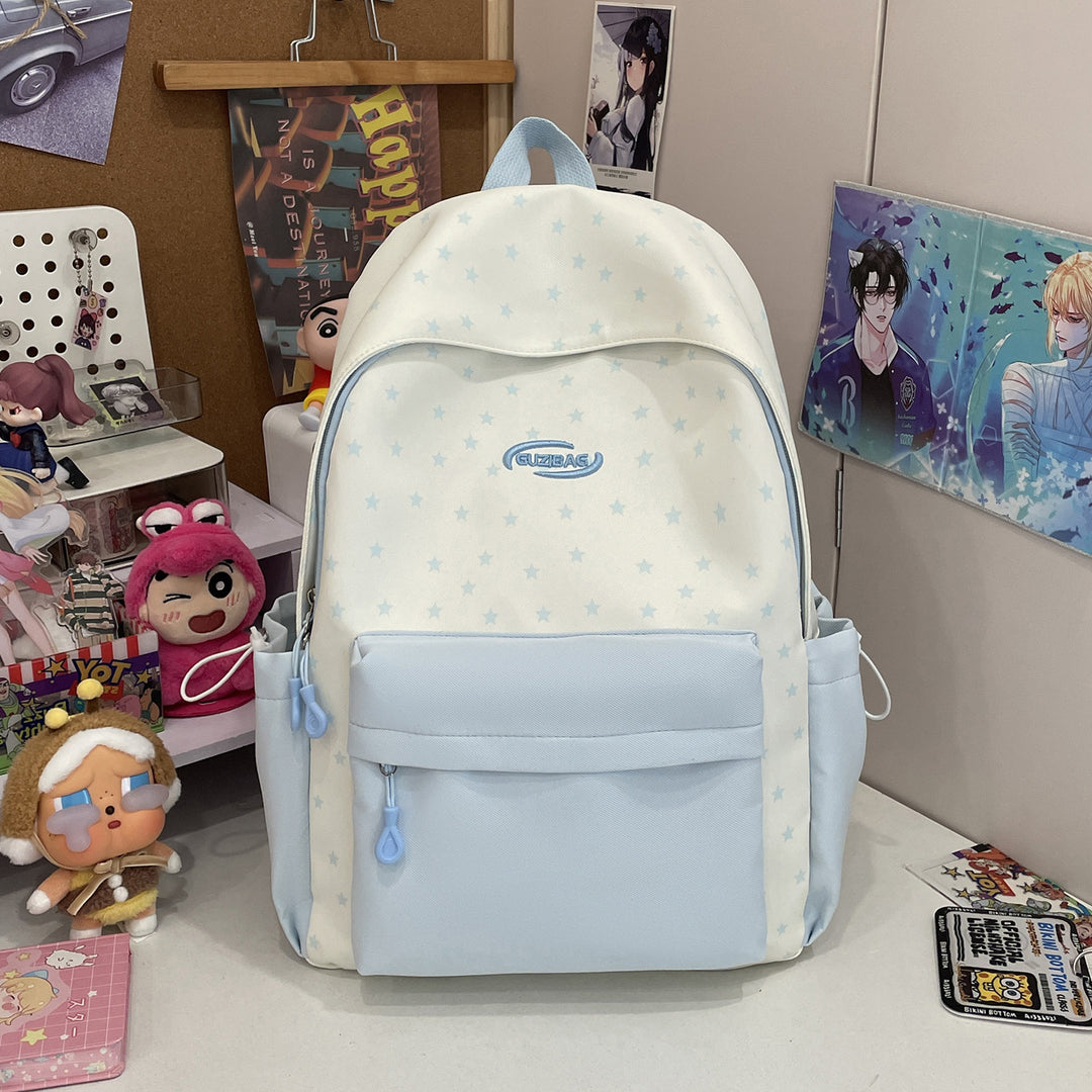 Stylische bedruckte Rucksack mit lustigen Charakterakzenten Karnz