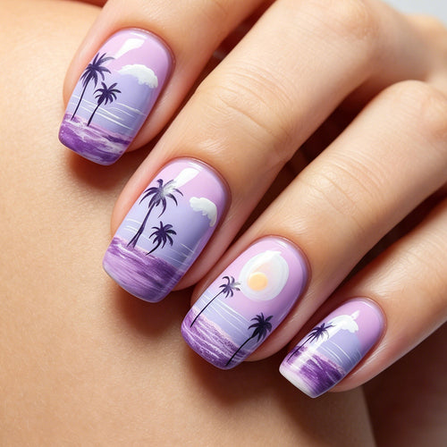 Künstlerisch vom Ozean inspirierte Nagelkunst Tipps Karnz