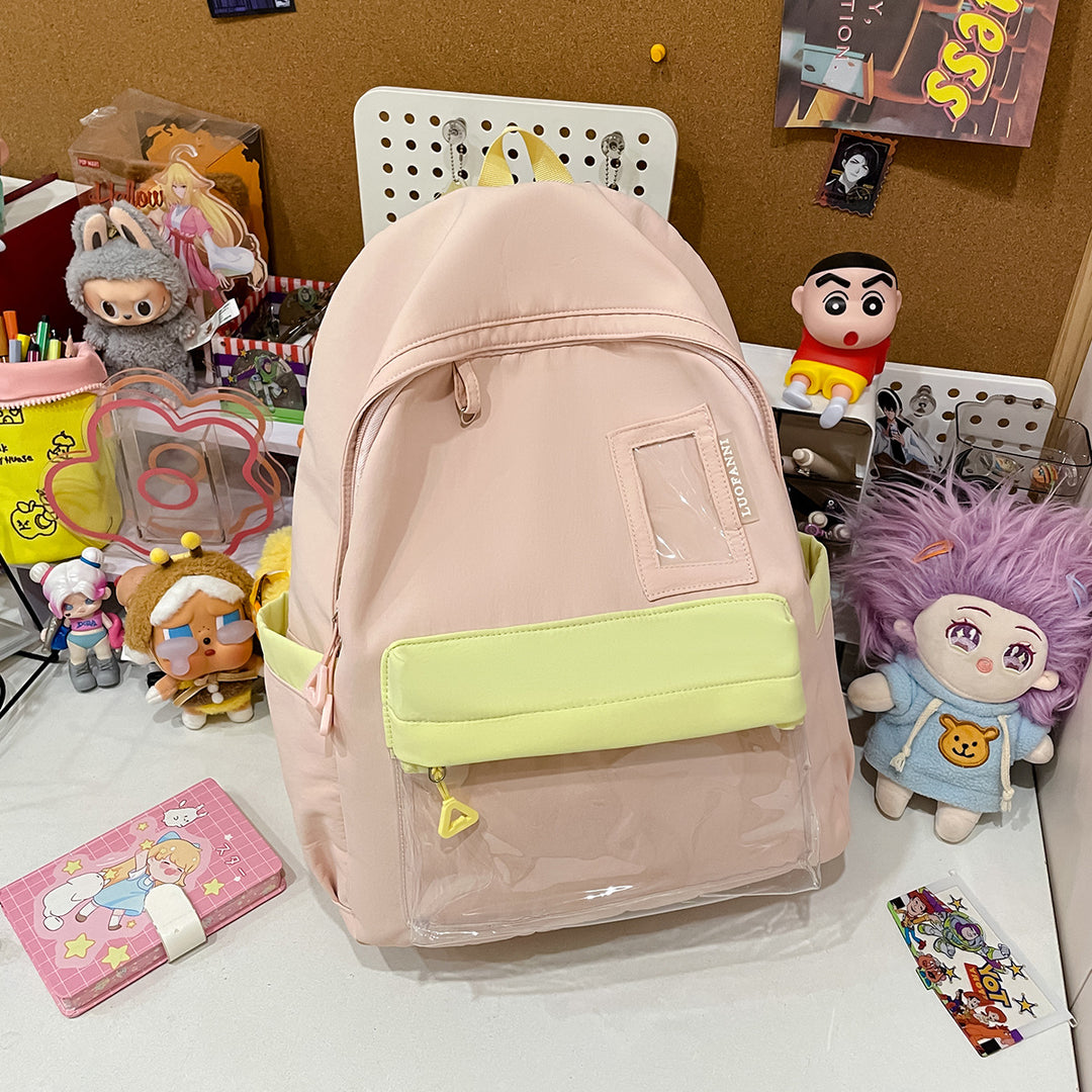 Stylische klare Taschen-Rucksack