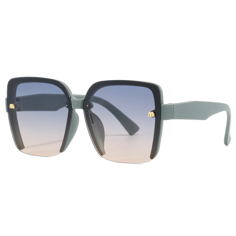 Damen oversized Sonnenbrille mit stilvollem, modernem Rahmen Karnz