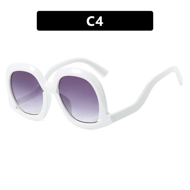 Damen oversized Sonnenbrille mit modischem Design Karnz