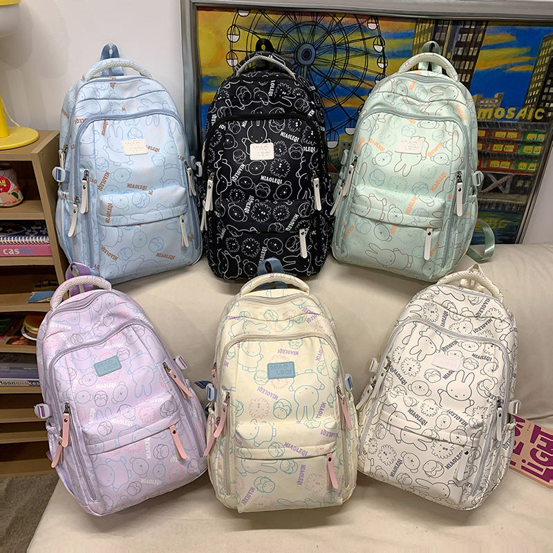 Spaß Charakter Druck Rucksack Karnz