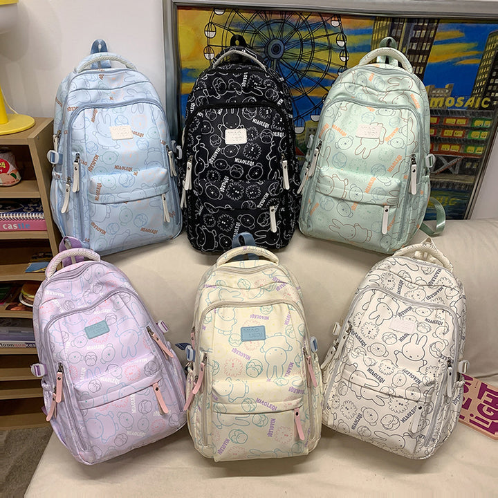 Spaß Charakter Druck Rucksack Karnz