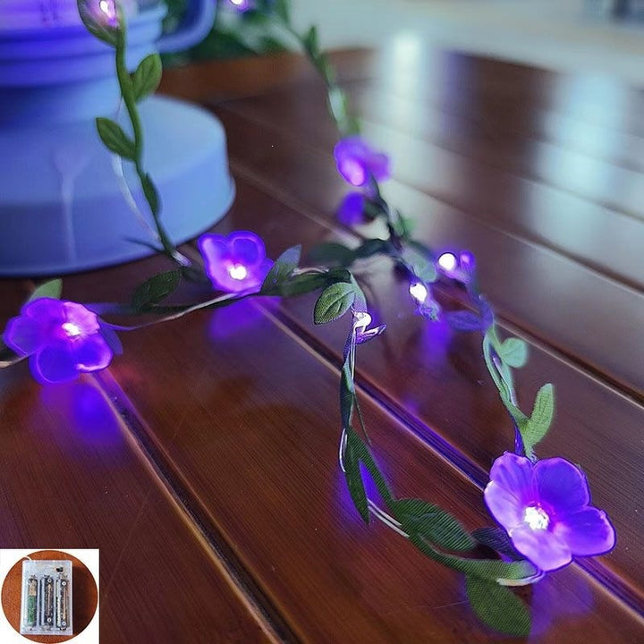 Florale Feen-Lichterketten