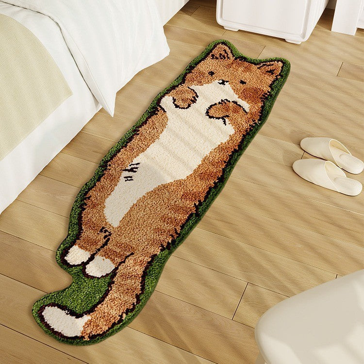 Niedliche katzenmotivierte Fußmatte