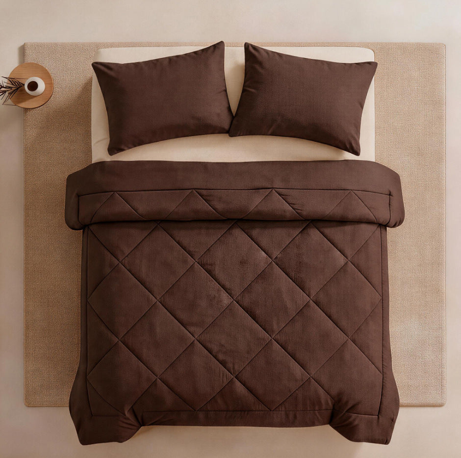 Luxuriöses Steppbett-Set Karnz