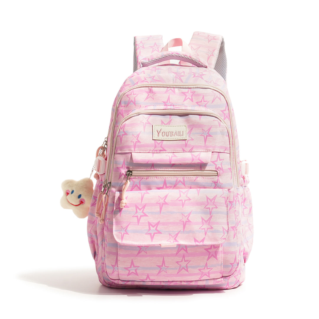 Spaß Schulrucksack mit Sternenmuster Karnz